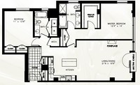 The Adagio in Bethesda, MD - Foto de edificio - Floor Plan