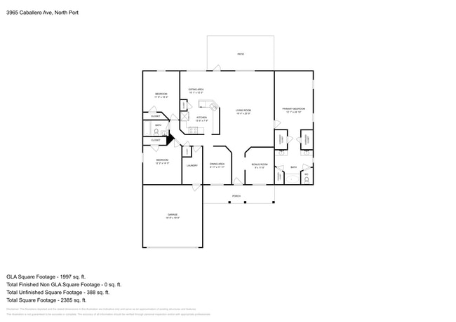 3965 Caballero Ave in North Port, FL - Foto de edificio - Building Photo