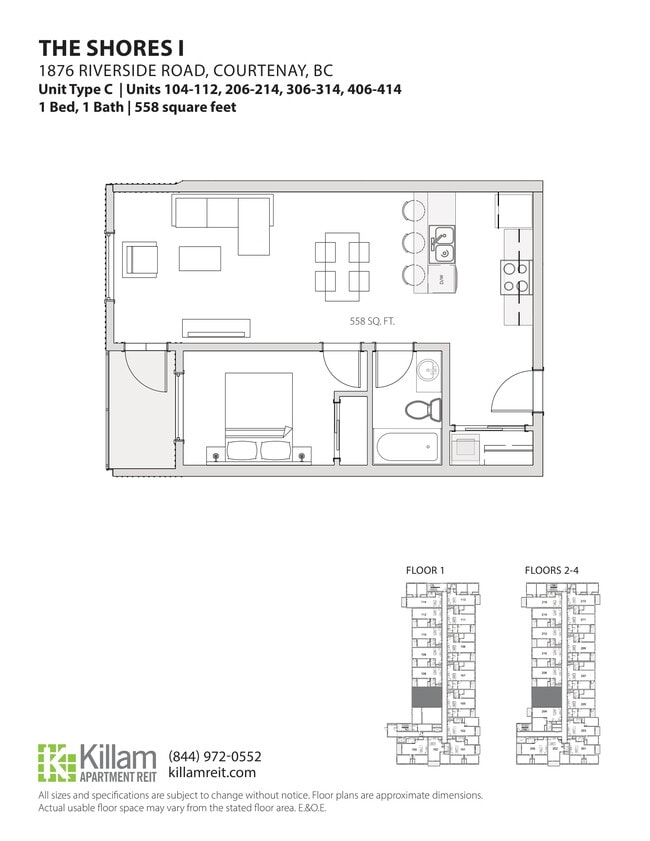 The Shores in Courtenay, BC - Building Photo - Floor Plan