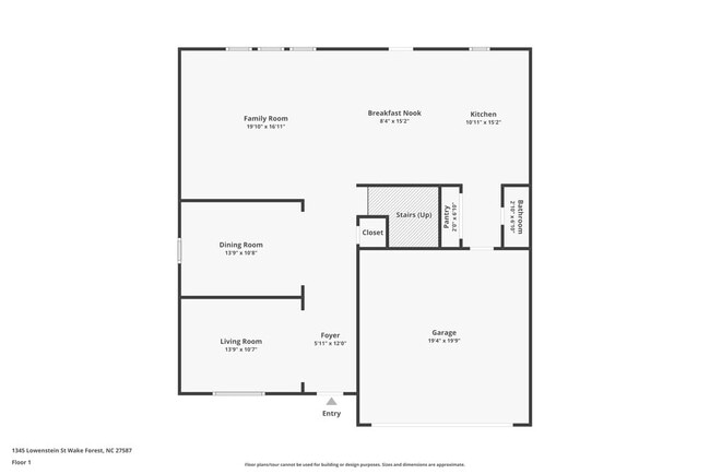 1345 Lowenstein St in Wake Forest, NC - Foto de edificio - Building Photo