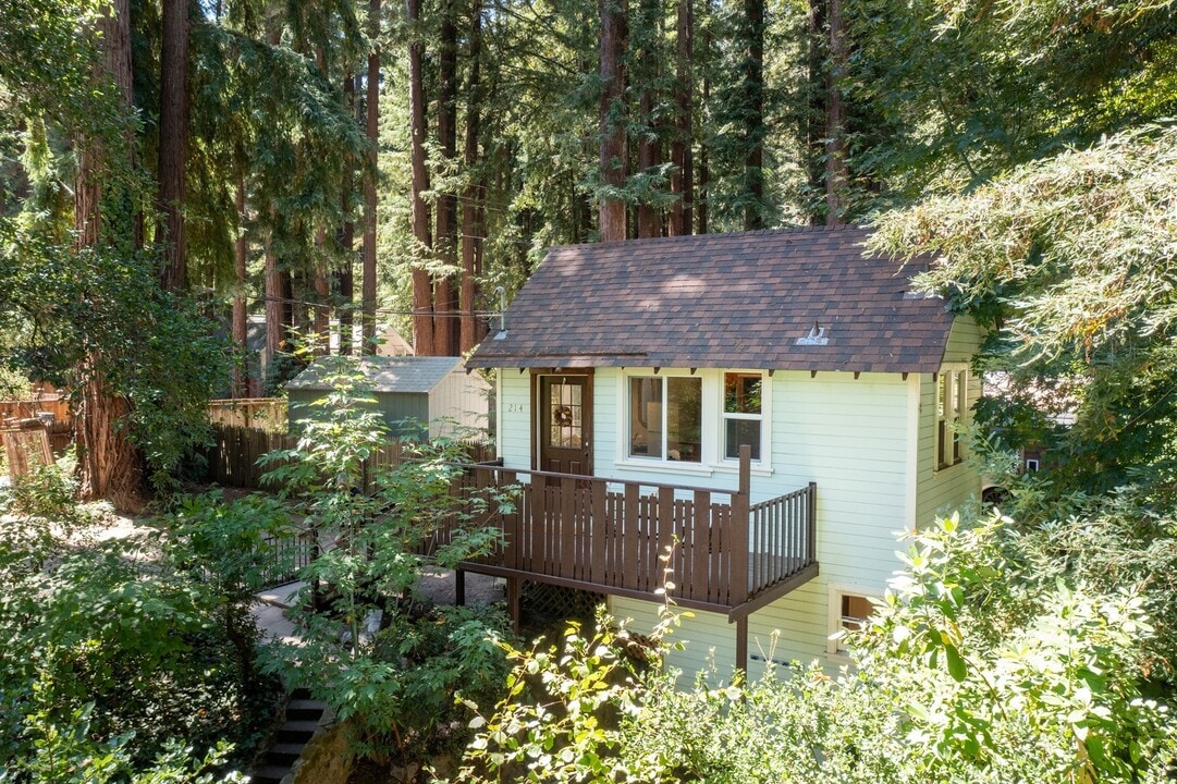214 Teilh Dr in Boulder Creek, CA - Building Photo