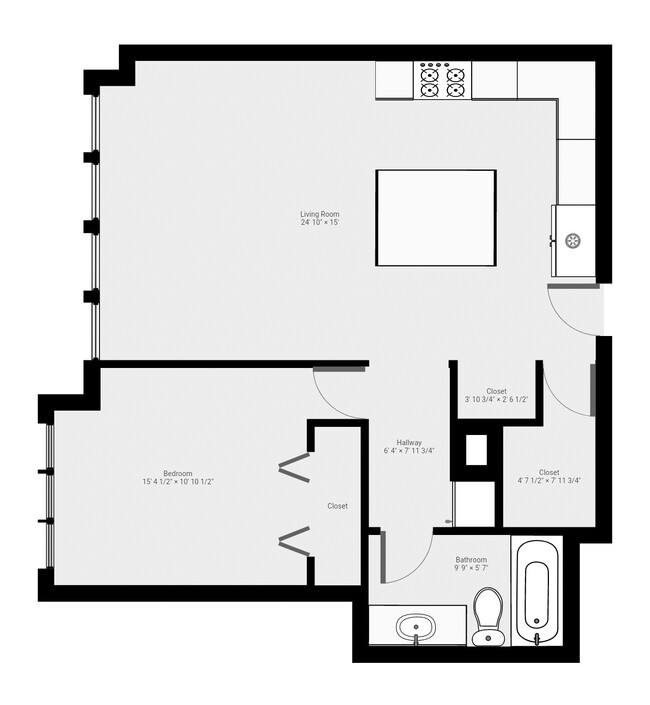 211 E Ohio St, Unit # 02713 in Chicago, IL - Building Photo - Building Photo