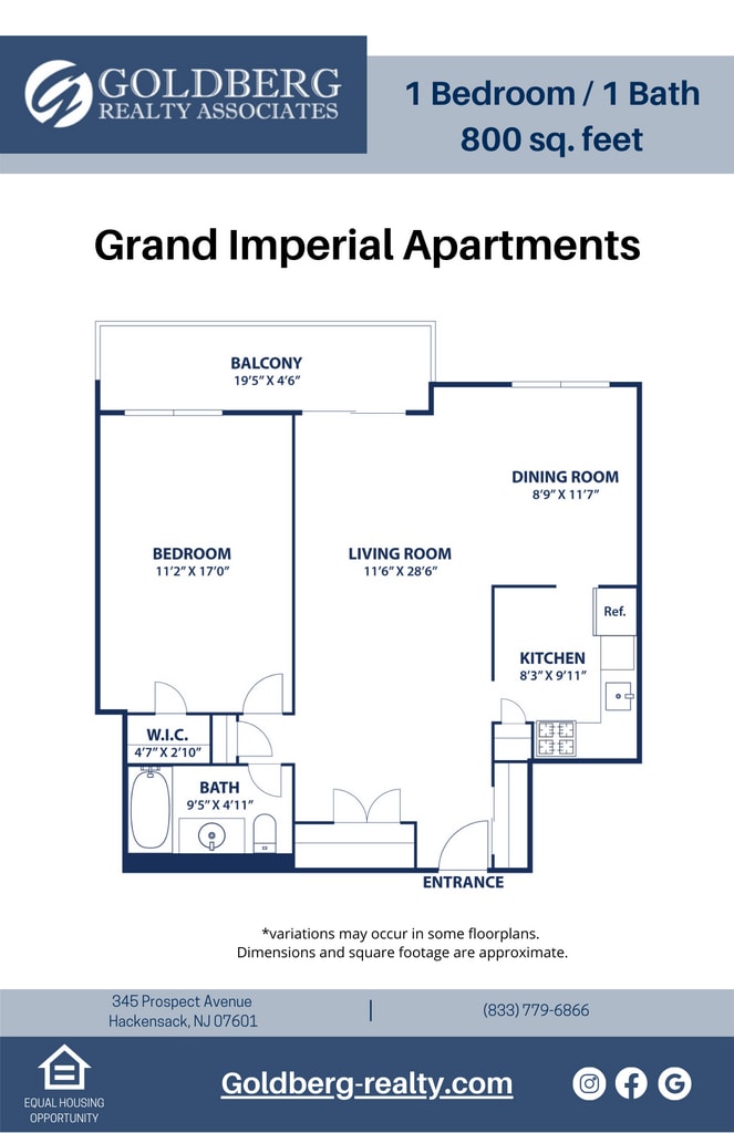 Grand Imperial Apartments Hackensack, NJ Apartments