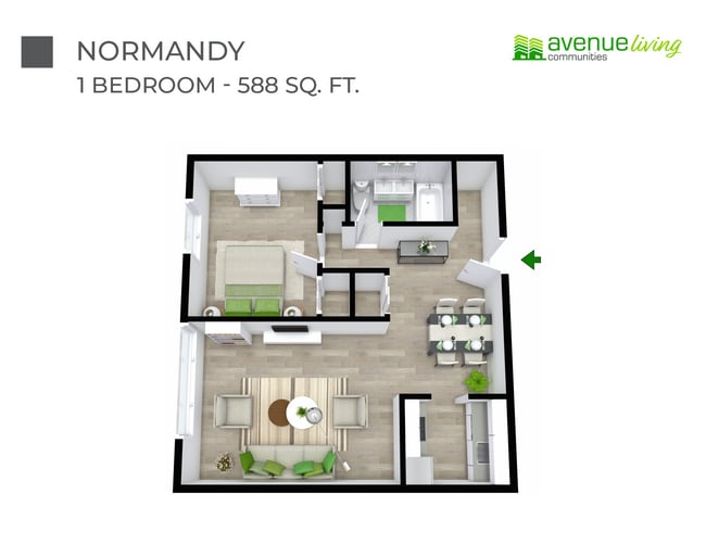 Normandy in Edmonton, AB - Building Photo - Floor Plan