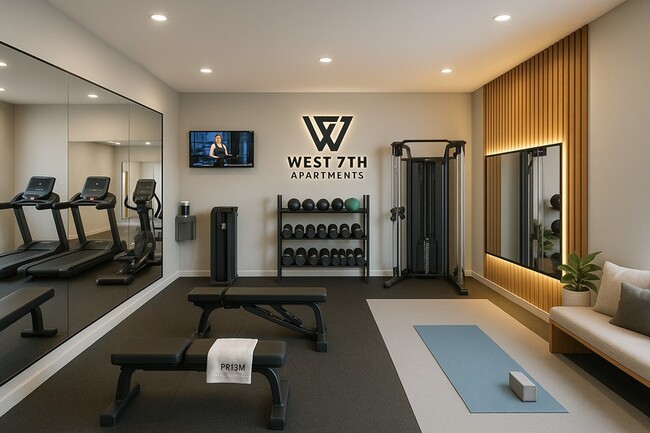 West 7th Apartments in Tulsa, OK - Foto de edificio - Building Photo