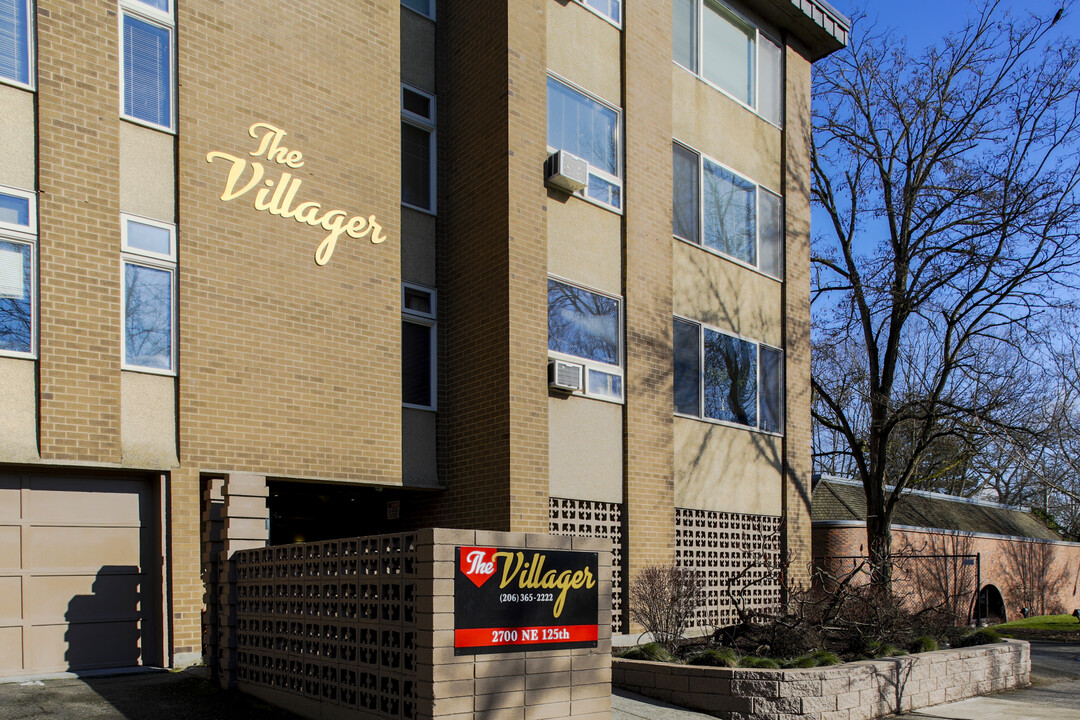 The Villager Apartments in Seattle, WA - Foto de edificio