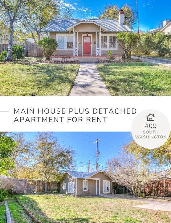 409 S Washington St in San Angelo, TX - Foto de edificio