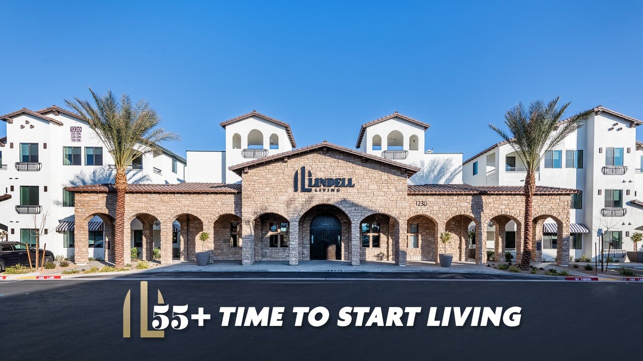 Lindell Living (55+ Active Adult) in Las Vegas, NV - Foto de edificio