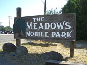 Meadows Mobile Park in Mountain Home, ID - Foto de edificio