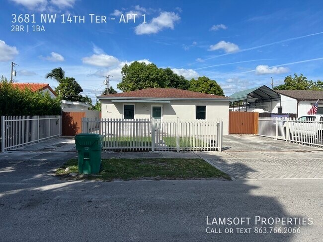 3681 NW 14th Terrace in Miami, FL - Building Photo - Building Photo