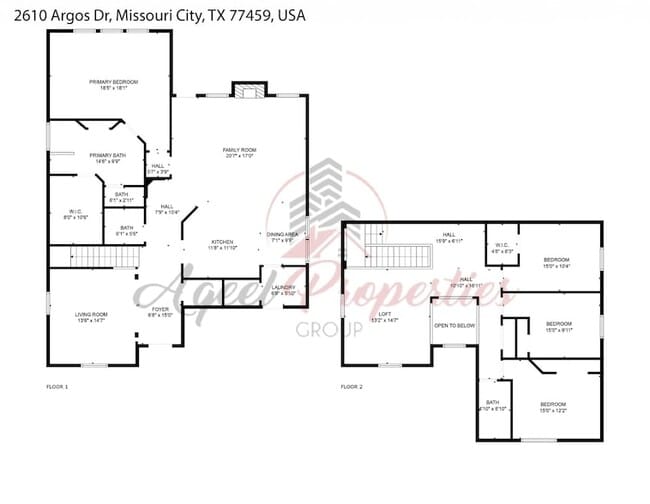 2610 Argos Dr in Missouri City, TX - Foto de edificio - Building Photo