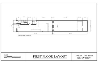 173 E 116th St in New York, NY - Building Photo - Floor Plan