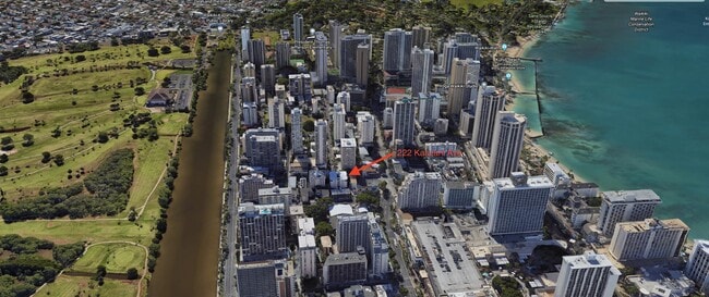 property at 222 Ka?iulani Ave