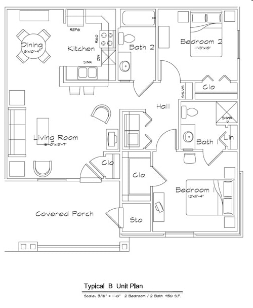 Terrace Pines in College Station, TX - Building Photo - Floor Plan