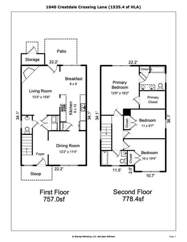 1040 Crestdale Crossing Dr in Matthews, NC - Building Photo - Building Photo