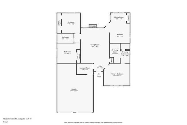706 Valleycreek Rd in Mesquite, TX - Building Photo - Building Photo