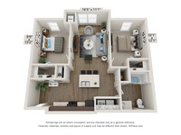 Secor Senior Lofts I & II in Toledo, OH - Foto de edificio - Floor Plan