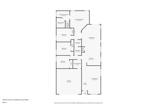 3626 N 131st Dr in Litchfield Park, AZ - Foto de edificio - Building Photo