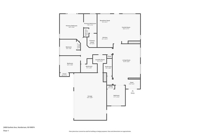 2408 Goshen Ave in Henderson, NV - Foto de edificio - Building Photo