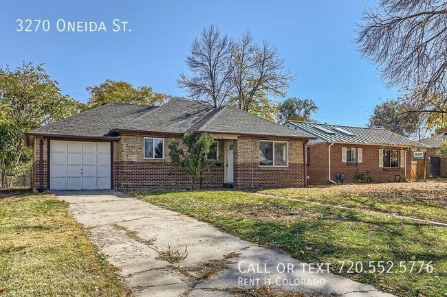 3270 Oneida St in Denver, CO - Building Photo - Building Photo
