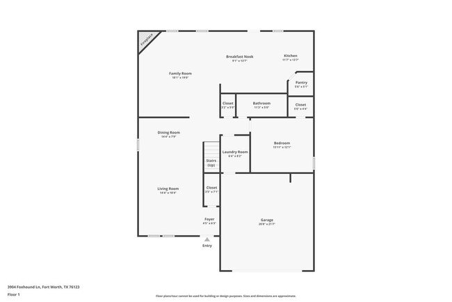 3904 Foxhound Ln in Fort Worth, TX - Building Photo - Building Photo