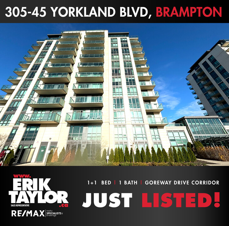 45 Yorkland Blvd in Brampton, ON - Building Photo