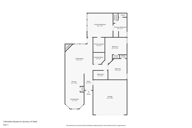 1109 Hidden Meadow Dr in Burleson, TX - Building Photo - Building Photo