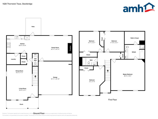 1628 Thornwick Trace in Stockbridge, GA - Building Photo - Building Photo