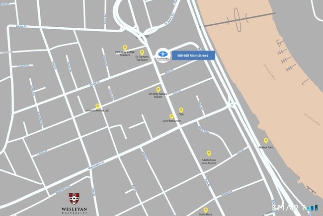 666 Main St in Middletown, CT - Foto de edificio - Building Photo