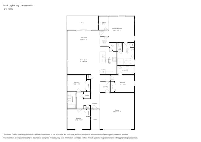 2403 Laylas Wy in Jacksonville, FL - Building Photo - Building Photo