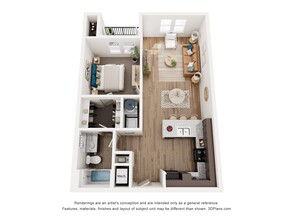 Aviator 1518 in Schertz, TX - Foto de edificio - Floor Plan