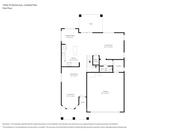 12324 W Denton Ave in Litchfield Park, AZ - Foto de edificio - Building Photo