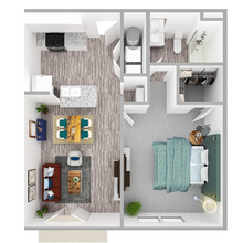 Legacy at the Park Apartments in Burlington, NC - Foto de edificio - Floor Plan