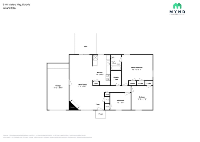 2101 Mallard Way in Lithonia, GA - Foto de edificio - Building Photo