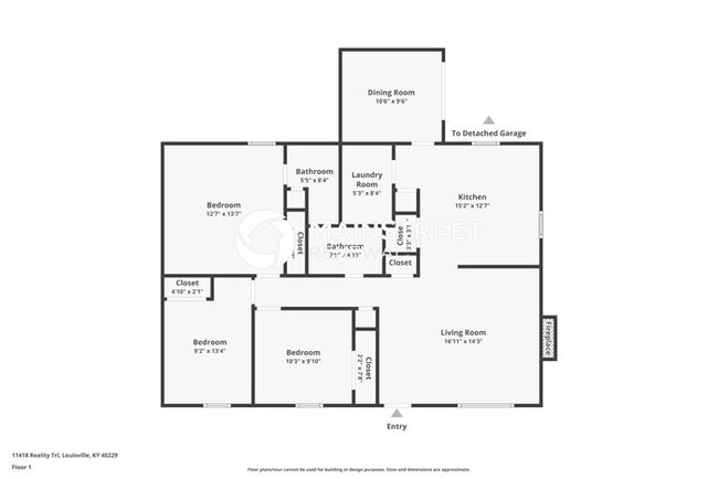 property at 11418 Reality Trail