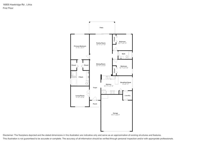 16805 Hawkridge Rd in Fish Hawk, FL - Foto de edificio - Building Photo