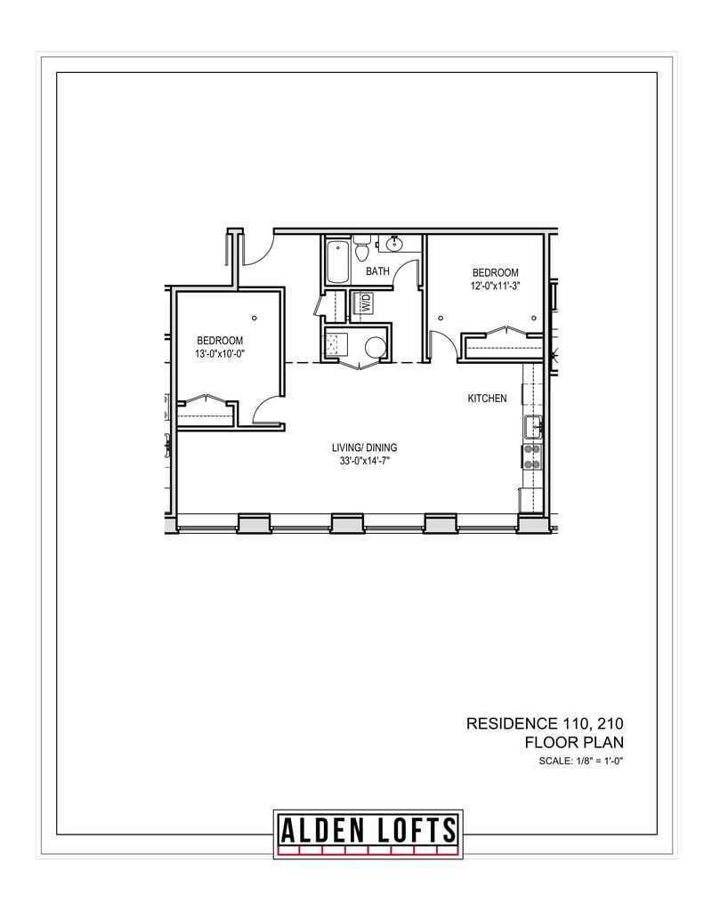 Alden Lofts Apartments in Fall River, MA