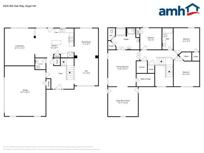 5435 Silk Oak Way in Sugar Hill, GA - Foto de edificio - Building Photo