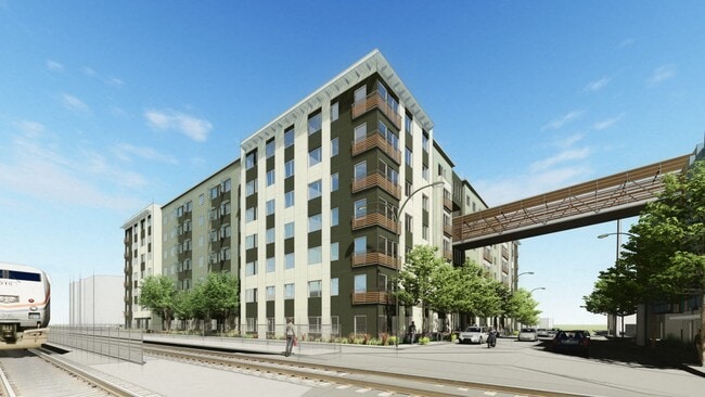 Kiku Crossing in San Mateo, CA - Foto de edificio - Building Photo