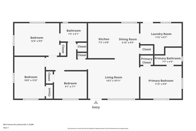 8814 Yeoman Dr in Jacksonville, FL - Building Photo - Building Photo