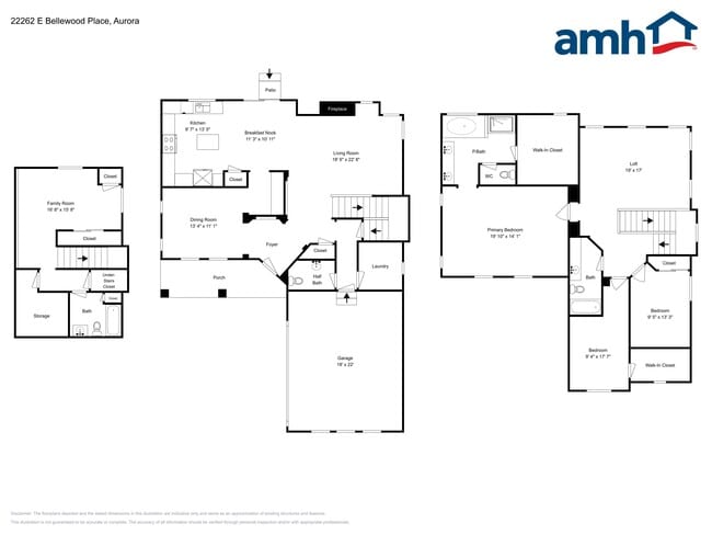22262 E Bellewood Pl in Aurora, CO - Building Photo - Building Photo