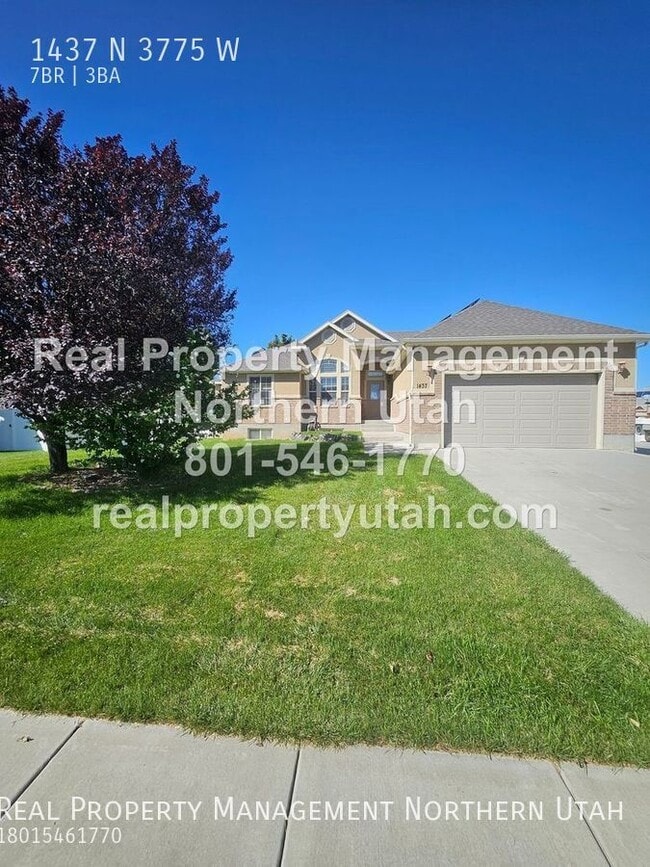 property at 1437 N 3775 W