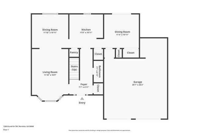 1268 Brandl Dr SW in Marietta, GA - Building Photo - Building Photo