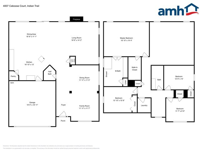 4007 Caboose Ct in Indian Trail, NC - Building Photo - Building Photo
