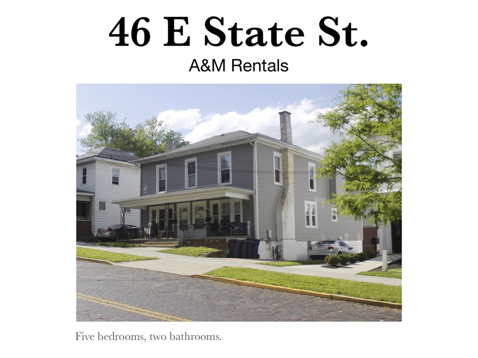 46 E State St in Athens, OH - Building Photo