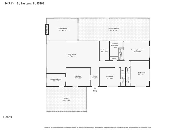 126 S 11th St in Lantana, FL - Foto de edificio - Building Photo