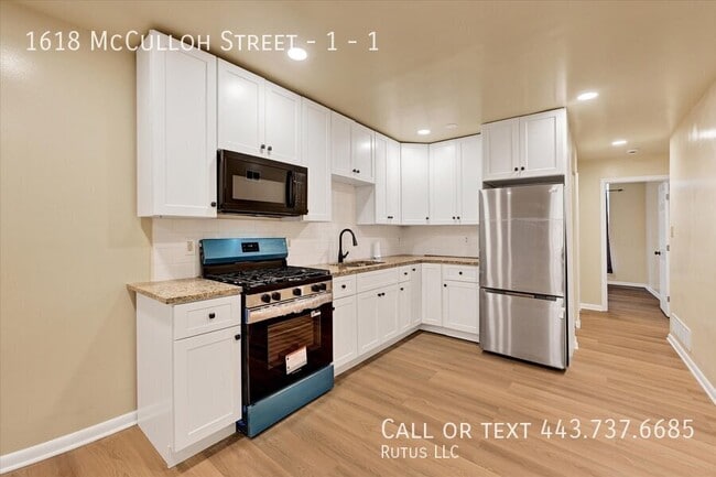 1618 McCulloh St in Baltimore, MD - Building Photo - Building Photo