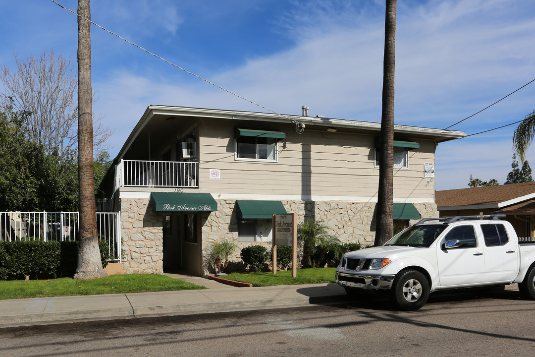 Park Avenue Apartments in El Cajon, CA - Building Photo