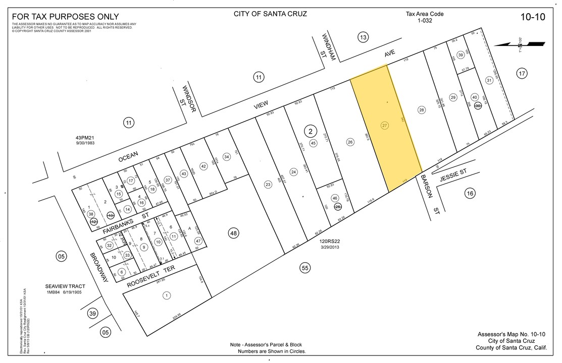 245 Ocean View Ave in Santa Cruz, CA - Building Photo