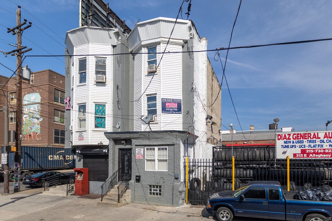 303 E Allegheny Ave in Philadelphia, PA - Foto de edificio